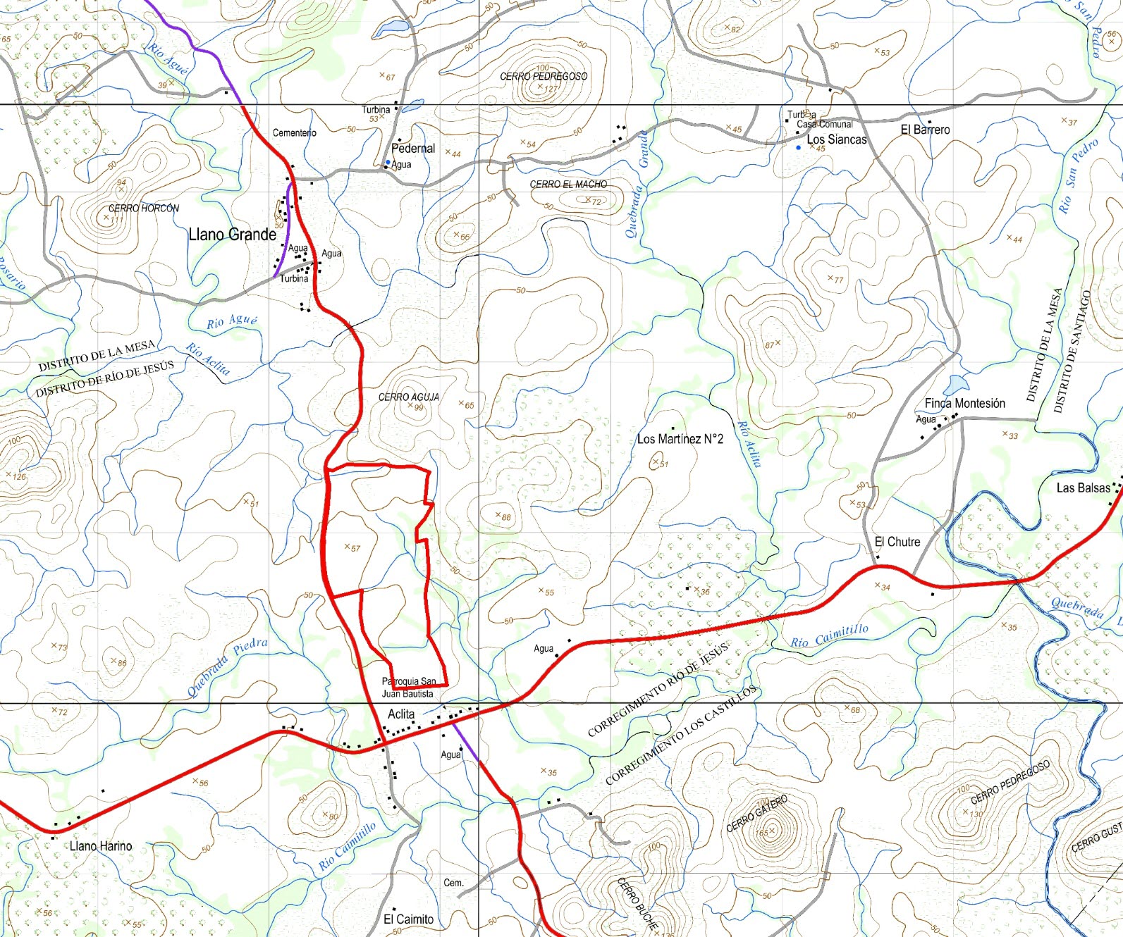 Imagen 4 – ubicación detallada de Aclita II